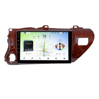 Штатна магнітола Teyes CC4L 6+64 Gb Toyota Hilux Pick Up AN120 2015-2020 Mahogany 10"