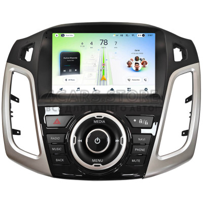 Штатная магнитола Teyes CC4L 4+64 Gb Ford Focus 3 2012-2019 B-MOD Black 9"