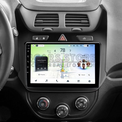 Штатна магнітола Teyes CC4L 4+64 Gb Chevrolet Cobalt 2 2011 - 2018 9"