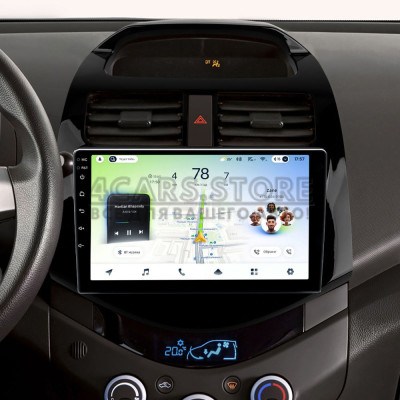 Штатная магнитола Teyes CC4L 4+64 Gb Chevrolet Spark M300 2009 - 2016 (F1) 9"
