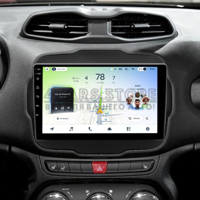 Штатная магнитола Teyes CC4L 4+64 Gb Jeep Renegade 2014-2018 9"
