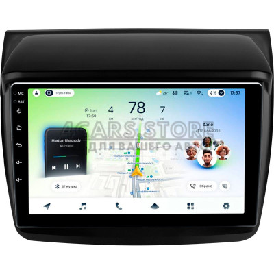 Штатная магнитола Teyes CC4L 4+64 Gb Mitsubishi Pajero Sport 2 L200 Triton 2008-2016 9"