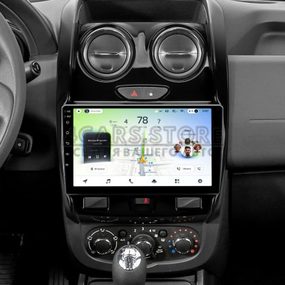 Штатная магнитола Teyes CC4L 4+64 Gb Renault Duster (F1) 2015-2021 / LADA Largus I 1 2021 9" (L1)