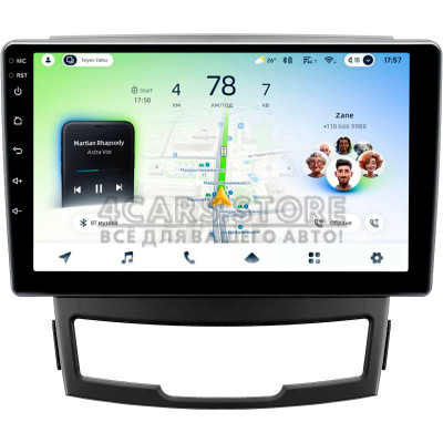 Штатная магнитола Teyes CC4L 4+64 Gb SsangYong Korando 3 Actyon 2 2010-2013 9"