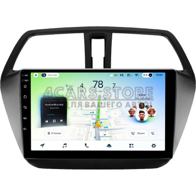 Штатная магнитола Teyes CC4L 4+64 Gb Suzuki SX4 2 S-Cross 2012-2016 9"