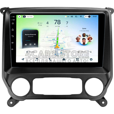 Штатна магнітола Teyes CC4L 4+64 Gb Chevrolet Silverado 3 GMTK2 2013-2019 10"