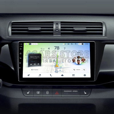 Штатная магнитола Teyes CC4L 4+64 Gb Skoda Fabia 2014-2018 9"