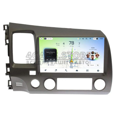 Штатна магнітола Teyes CC4L 4+64 Gb Honda Civic 8 FK FN FD 2005-2012 9"