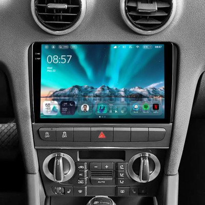 Штатна магнітола Teyes CC4 6+64 Gb Audi A3 2 8P 2003-2013 S3 2 2006-2012 RS3 1 2011-2012 9" 2k