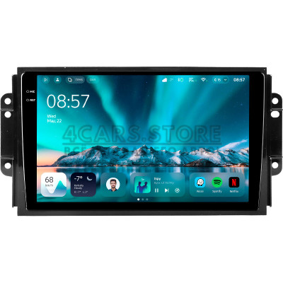 Штатна магнітола Teyes CC4 6+64 Gb Chery Tiggo 3 2016 - 2018 9" 2k