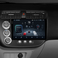 Штатна магнітола Teyes CC4 6+64 Gb Honda Civic 7 2000-2006 9" 2k