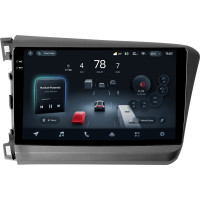 Штатна магнітола Teyes CC4 6+64 Gb Honda Civic 9 FB FK FD 2011-2015 9" 2k