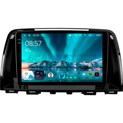 Штатна магнітола Teyes CC4 6+64 Gb Mazda 6 Atenza 3 GJ 2012-2015 (B) 9" 2k