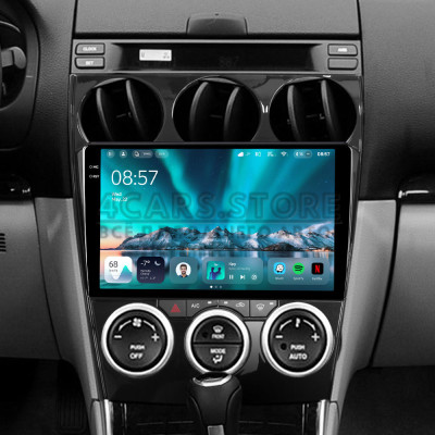 Штатная магнитола Teyes CC4 6+64 Gb Mazda Mazda6 GG 2002-2007 9" 2k