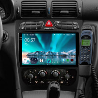 Штатна магнітола Teyes CC4 6+64 Gb Mercedes Benz C Class S203 CL203 W203 (F1) 2000-2004 9" 2k (L1)