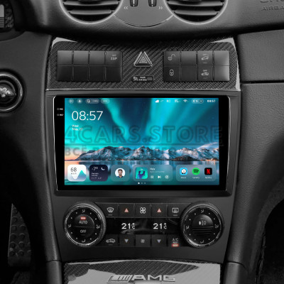 Штатна магнітола Teyes CC4 6+64 Gb Mercedes Benz C-Class W203 CL203 C209 A209 2004-2011 9" 2k (L1)
