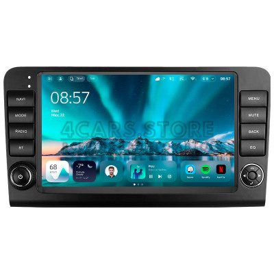 Штатная магнитола Teyes CC4 6+64 Gb Mercedes Benz ML GL ML350 GL320 X164 2005-2009 (F2) 9" 2k (L1)
