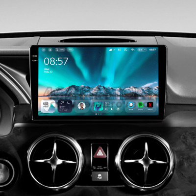 Штатная магнитола Teyes CC4 6+64 Gb Mercedes-Benz GLK-Class X204 2012 - 2015 9" 2k (L3)