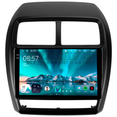 Штатная магнитола Teyes CC4 6+64 Gb Mitsubishi ASX 1 (Left hand drive) 2016-2023 (A) 9" 2k