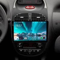 Штатная магнитола Teyes CC4 6+64 Gb Peugeot 206 1998-2012 9" 2k (L1)