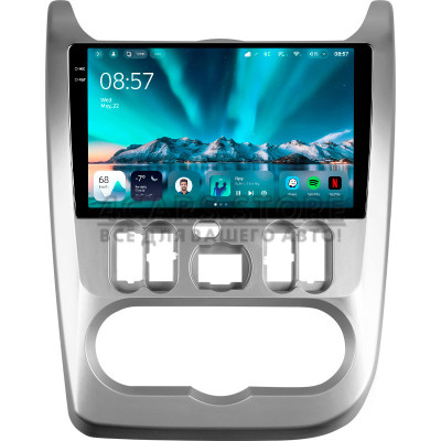 Штатная магнитола Teyes CC4 6+64 Gb Renault Logan 1 2010-2016 (CAN BUS) 9" 2k (L2)