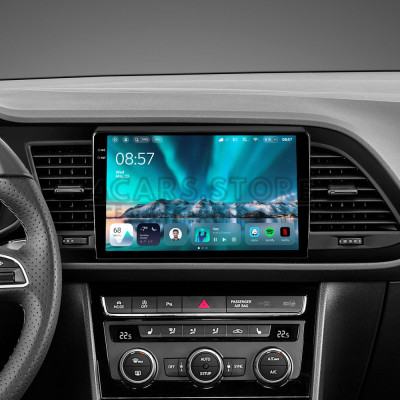 Штатная магнитола Teyes CC4 6+64 Gb Seat Leon 3 2012-2020 (F3) 9" 2k