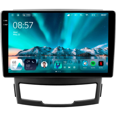 Штатна магнітола Teyes CC4 6+64 Gb SsangYong Korando 3 Actyon 2 2010-2013 9" 2k Штатна магнітола Teyes CC4 6+64 Gb SsangYong Korando 3 Actyon 2 2010-2013 9" 2k
