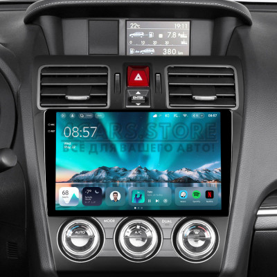 Штатна магнітола Teyes CC4 6+64 Gb Subaru Forester SJ 2015-2018 9" 2k