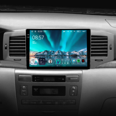 Штатная магнитола Teyes CC4 6+64 Gb Toyota Corolla 9 E120 2004-2006 9" 2k