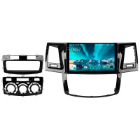 Штатная магнитола Teyes CC4 6+64 Gb Toyota Fortuner 1 AN50 AN60 HILUX Revo Vigo (F1) 2008-2014 9" 2k