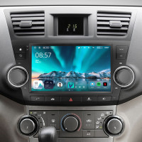 Штатная магнитола Teyes CC4 6+64 Gb Toyota Highlander 2 XU40 2007-2013 (F3) 9" 2k (L2)