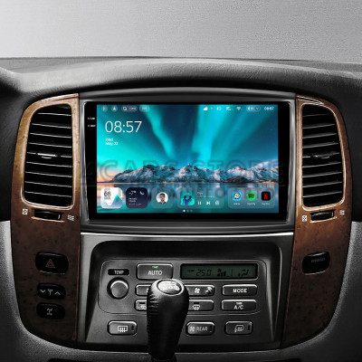 Штатна магнітола Teyes CC4 6+64 Gb Toyota Land Cruiser LC 100-A 2002-2007 (A) 9" 2k