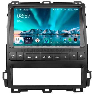 Штатна магнітола Teyes CC4 6+64 Gb Toyota Land Cruiser Prado 120 For Lexus GX470 GX 470 J120 2002-2009 9" 2k (L3)