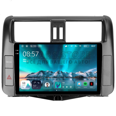Штатная магнитола Teyes CC4 6+64 Gb Toyota Land Cruiser Prado 150 2009-2013 (C) 9" 2k (L2)