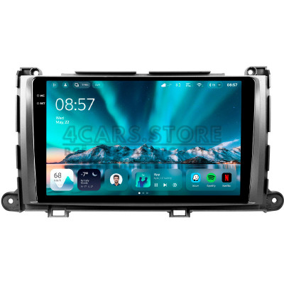 Штатна магнітола Teyes CC4 6+64 Gb Toyota Sienna 3 XL30 2010 - 2014 9" 2k Штатна магнітола Teyes CC4 6+64 Gb Toyota Sienna 3 XL30 2010 - 2014 9" 2k