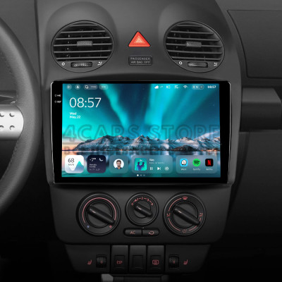 Штатна магнітола Teyes CC4 6+64 Gb Volkswagen Beetle A4 2002 - 2011 9" 2k