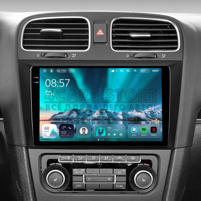 Штатна магнітола Teyes CC4 6+64 Gb Volkswagen Golf 6 2008-2016 9" 2k