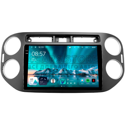 Штатна магнітола Teyes CC4 6+64 Gb Volkswagen Tiguan 1 NF 2006-2017 (F1) (24mm) 9" 2k