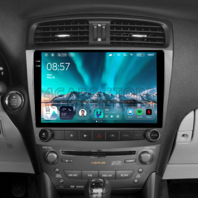 Штатная магнитола Teyes CC4 6+64 Gb Lexus IS250 XE20 (Lp) 2005-2013 10" 2k (L3)
