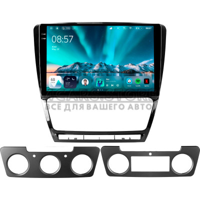 Штатная магнитола Teyes CC4 6+64 Gb Skoda Octavia 2 A5 2008-2013 10" black 2k