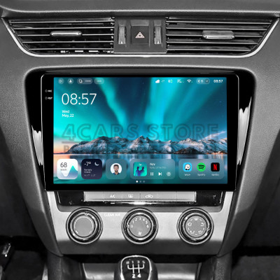 Штатная магнитола Teyes CC4 6+64 Gb Skoda Octavia 3 A7 2013-2018 (A) 10" 2k
