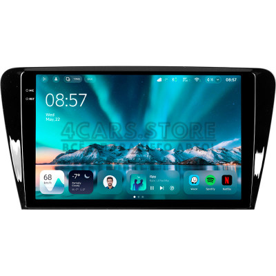 Штатная магнитола Teyes CC4 6+64 Gb Skoda Octavia 3 A7 2013-2018 (A) 10" 2k