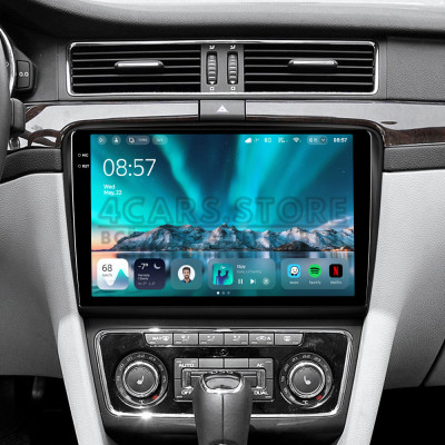 Штатная магнитола Teyes CC4 6+64 Gb Skoda Superb 2 B6 2008-2015 10" 2k
