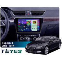 Штатная магнитола Teyes CC4 6+64 Gb Skoda Superb 3 2015-2019 10" 2k