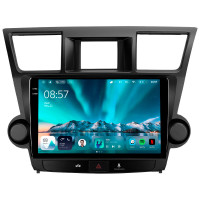 Штатная магнитола Teyes CC4 6+64 Gb Toyota Highlander 2 XU40 2007-2013 (F2) 10" 2k (L1)