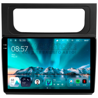 Штатна магнітола Teyes CC4 6+64 Gb Volkswagen Touran 2 1T 2010-2015 10" 2k