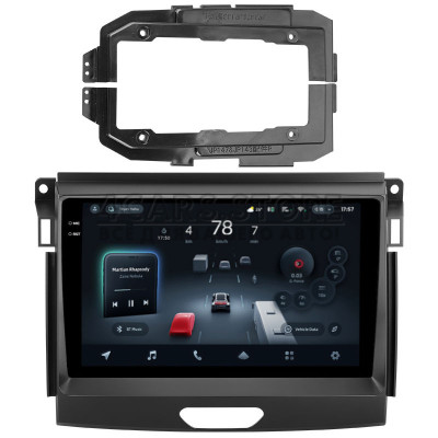 Штатная магнитола Teyes CC4 8+128 Gb Ford Ranger P703 2015-2022 (B) 9" 2k