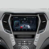Штатная магнитола Teyes CC4 8+128 Gb Hyundai Santa Fe 3 2013-2016 (C) 9" 2k (L1)