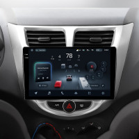 Штатная магнитола Teyes CC4 8+128 Gb Hyundai Solaris 1 2010-2016 9" 2k