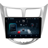 Штатная магнитола Teyes CC4 8+128 Gb Hyundai Solaris 1 2010-2016 9" 2k